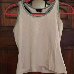 Light pink St. John's Bay athletic tank top size M